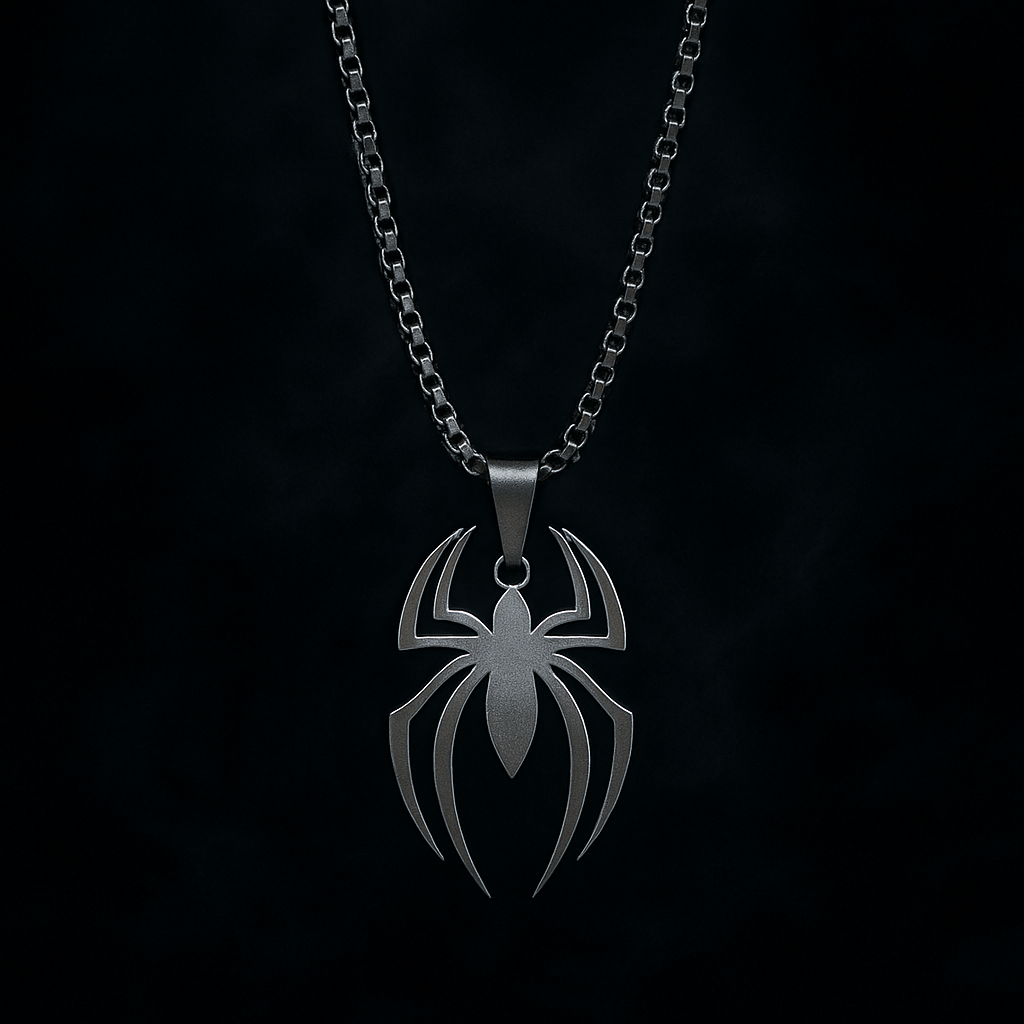 Venom’s Spider Necklace + Gothic Spider Necklace