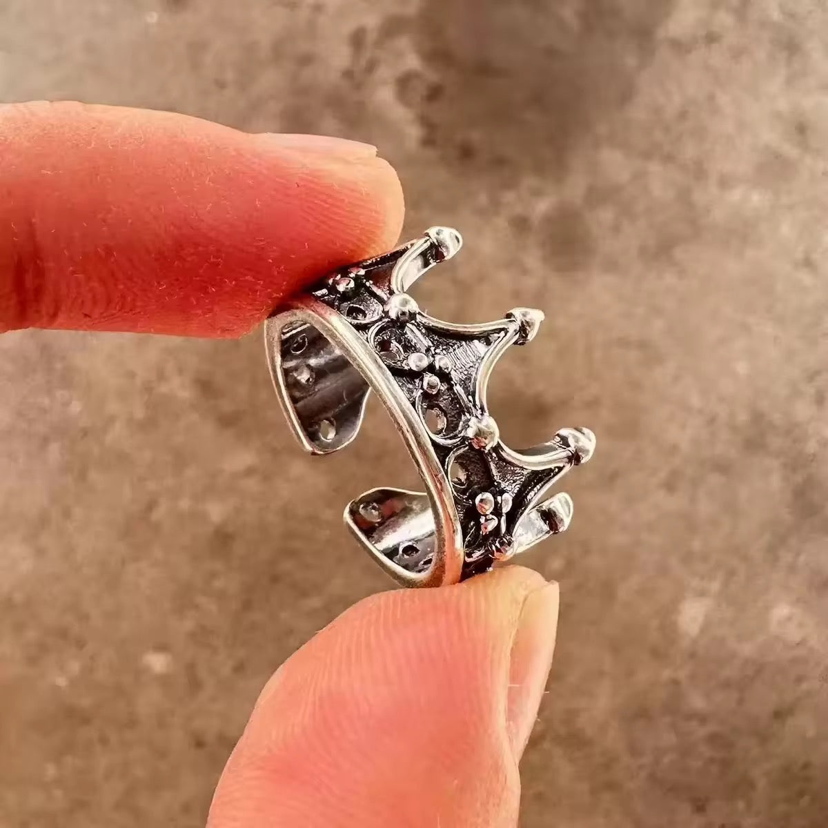 Hell’s Crown Adjustable Ring