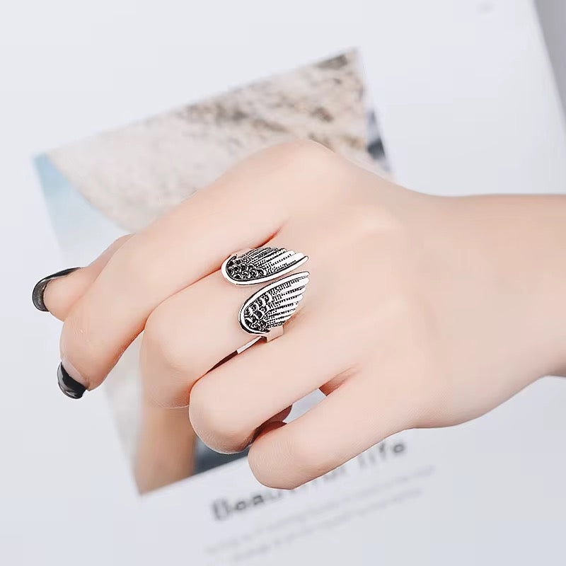 Winged Redemption Ring