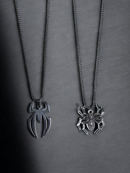 Venom’s Spider Necklace + Gothic Spider Necklace