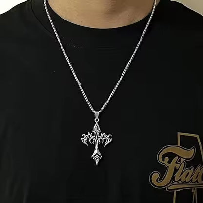 Dragon Cross Necklace