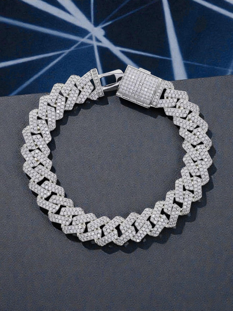 Iced Gem Bracelet Adjustable Size