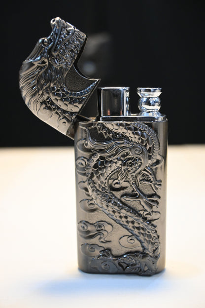 Double Flame Dragon Accessory Lighter (Refillable)(Combo Of 3)