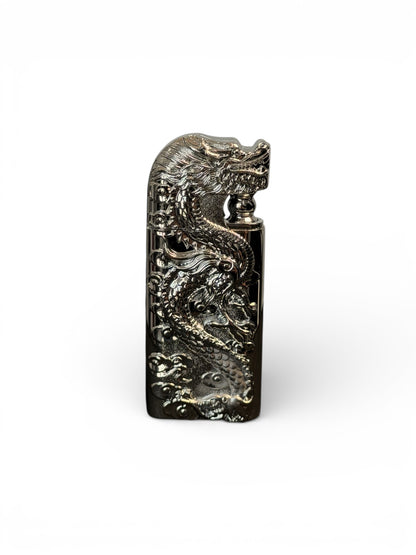Dragon Double Flame Lighter (Grey Edition) (Refillable)
