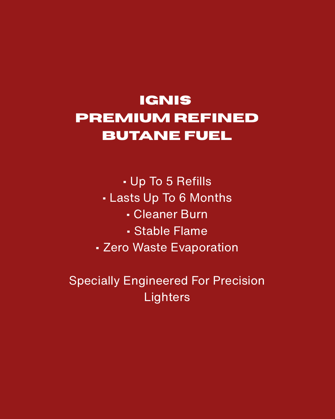 Ignis Premium Butane Gas